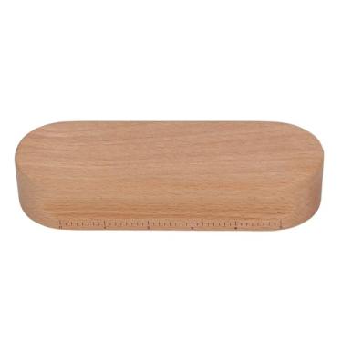 Imagem de Alfaiates Clapper Hard Wood Beech Multi Purpose Ferramenta De Costura para Engomar Quilting Vaporização Alfaiates Profissionais Quilters Crafters (17.8x5.5x3.8cm)