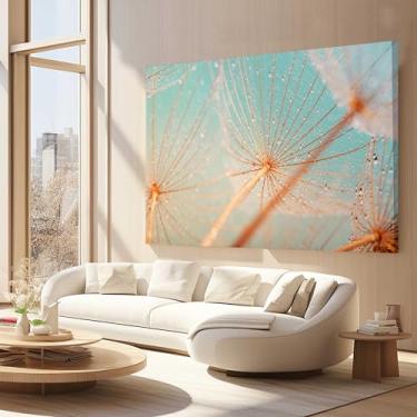 Imagem de Quadros Decorativos para Quarto Sala 40x60 Dente de Leão Grande Escritório Hall