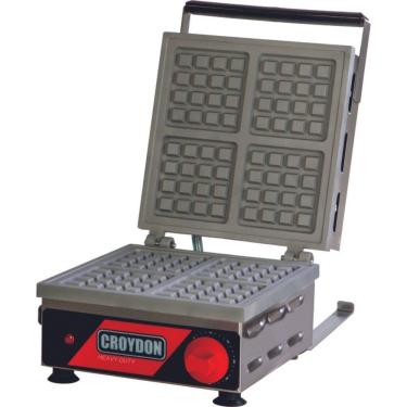 Imagem de Wafleira Quadrada Simples Mwqs Croydon Máquina De Waffle Mwqs 110v