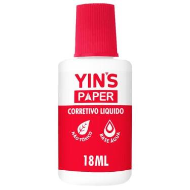 Imagem de Corretivo líquido escolar 18 ml - YINS BRASIL