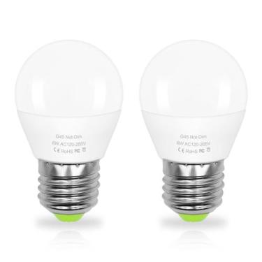Imagem de Lâmpada LED BROLSKUN 6W E26 Small Globe 750LM 5000K à prova d'água (pa
