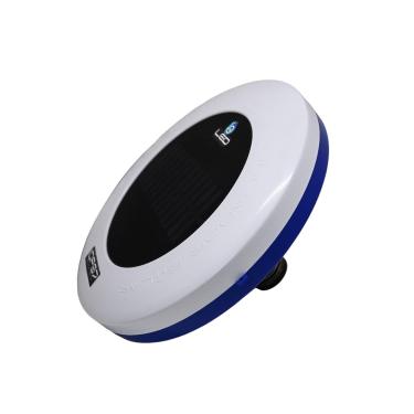 Imagem de Ionizador solar para piscina de 5 a 10 mil litros IDP07 led com refil de eletrodo de cobre (BRANCO)