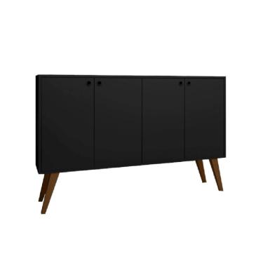 Imagem de Aparador Buffet Retro Para Sala De Estar 4 Portas Lituania