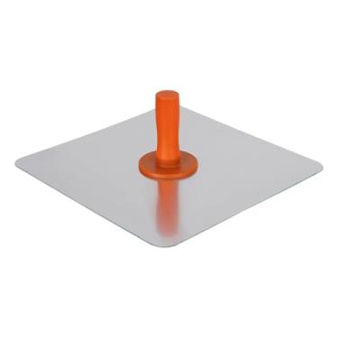 Imagem de KiBcsLic Alfinete de gesso de alumínio com cabo macio, suporte para placa de argamassa fácil de segurar, ferramenta de alvenaria para alvenaria de drywall, 30.2 Cm X 12 Cm