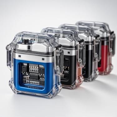 Imagem de Isqueiro Elétrico com Carregador Usb e Lanterna Potente