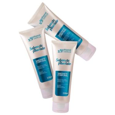 Imagem de Kit 03 Sabonete Corporal Absoluto Com Colágeno 250ml - Profissional Be
