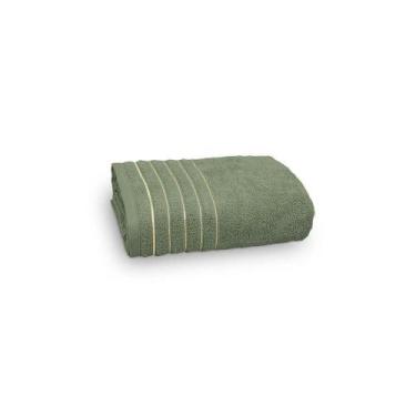 Imagem de Toalha De Rosto Golden 500g/m2 50x80cm Fio Penteado Appel Verde Bandei