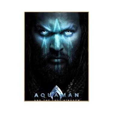 Imagem de Pôster Adesivo de Parede Aquaman e o Reino Perdido - Decoração Vintage