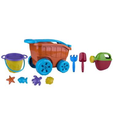 Imagem de Carriola Diver Praia Laranja Divertoys 8087
