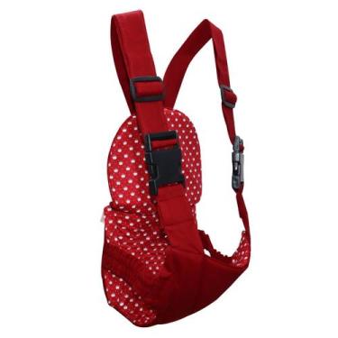 Imagem de Canguru Baby Colors Premium Macio - Kowak Baby, Vermelho