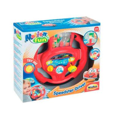 Imagem de Volante Interativo Infantil Motorista Campeao Luz E Som - WIN FUN