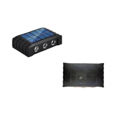 Imagem de Lâmpada Solar De Parede Para Exterior À Prova d'Água Com 4/6/8/10 LEDs