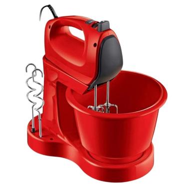Imagem de Batedeira Philips Walita RI7200/41 Viva 5 Veloc 400W FlexMix Vermelho 110V
