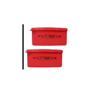 Imagem de Kit 02 JEITOSINHOS = T U P P E R W A R E = Molho de Tomate