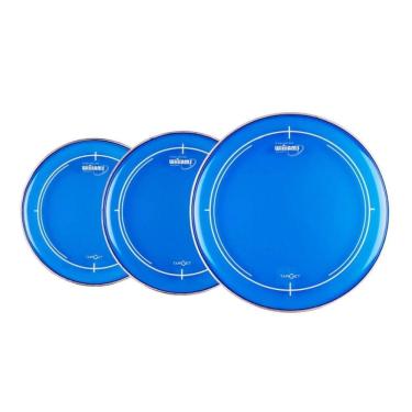 Imagem de Kit Pele Bateria Wu2 Azul Duplo Hidráulica Williams 8 10 14