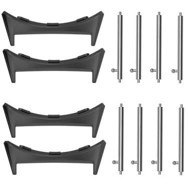 Imagem de Lamshaw Adaptador para Pixel Watch 4 (45 mm), [adaptador, ajuste perfeito, sem atolamento] 20 mm, 22 mm para Pixel Watch 4, 3 de 41 mm, 45 mm, kit de conector de aço inoxidável 2,1, terminais de