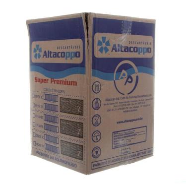 Imagem de Copo de Plástico Descartável de 180ml Caixa com 2500 Unidades Altacoppo