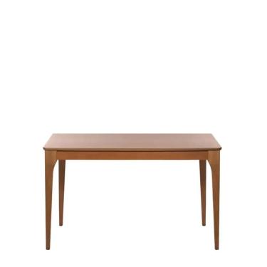 Imagem de Mesa de Jantar Retangular para 4 Lugares Ella 135 cm - Natural c/ Canella