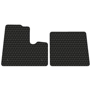 Imagem de Lloyd Mats Compatível com os modelos Kenworth T600 T800 W900 Tapetes pretos Rubbertite para a maioria dos modelos até o ano 2000