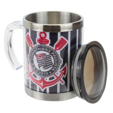 Imagem de Caneca Corinthians Térmica 450 Ml - Qh004F-1