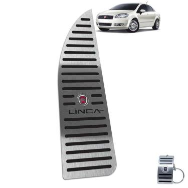 Imagem de Descanso de Pé Fiat Linea 2009 A 2016 Preto