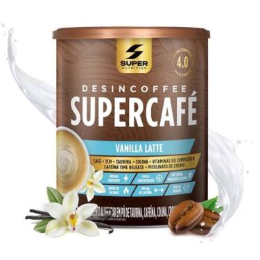 Imagem de Supercafé Desincoffee Termogênico Natural 220g Vanilla Latte - Super N