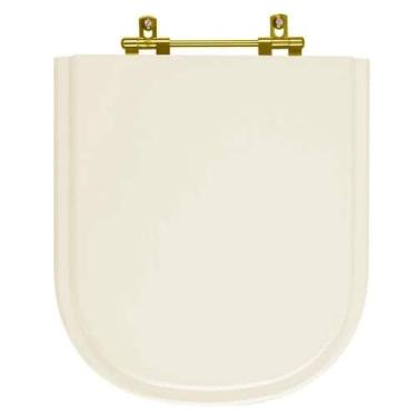 Imagem de Tampa de Vaso Poliéster Life Pergamon para bacia Celite com Ferragem D