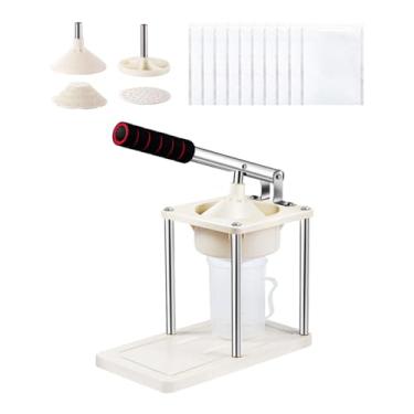 Imagem de Bothyi Espremedor de limão, espremedor de laranja, fácil de limpar, prensa manual, de limão simples e resistente, de para romã, cozinha, 2 Cabeças, Modo Duplo