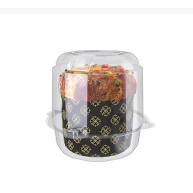 Imagem de Embalagem para panetone 500ml c/10 unidades - Nova Pack