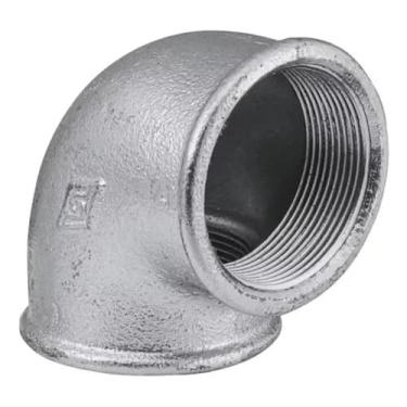 Imagem de Cotovelo Joelho 90º Graus 1/4 Galvanizado F/F-bsp - Mech