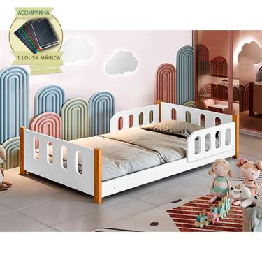 Imagem de Minicama Infantil Camila Branca com Lousa Mágica ? Diversão e Criatividade