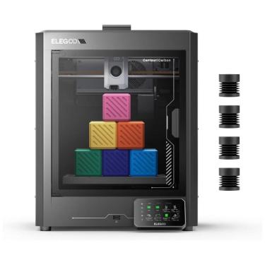 Imagem de Impressora 3D ELEGOO Centauri Carbon, CoreXY 500mms Alta Velocidade de Impressão com Autocalibração, Bico de 320C e Câmera Integrada