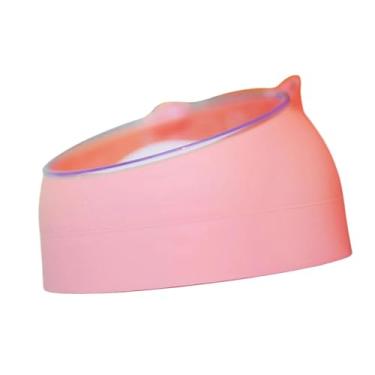 Imagem de predolo Hamster Areia Tigela de Banho Recipiente Habitat Acessórios Chuveiro Caixa de Areia Banheira para Ratos Chinchila Gerbilo Furão Ouriço, Rosa