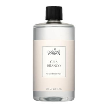Imagem de Refil Agua Perfumada 500ml Odorizante Aromas de Ambiente Lençol Tecidos (Chá Branco)