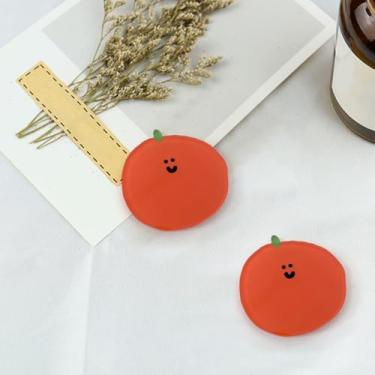 Imagem de Pacote de 2 porta-copos de plástico, porta-copos para bebidas, tapete de copo de estilo bonito para casa, escola, escritório, cafeteria, acampamento ao ar livre e muito mais, durável e lavável à mão.