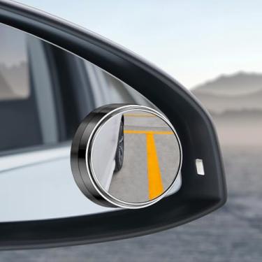 Imagem de Pacote com 2 espelhos retrovisores ajustáveis de 360 graus para maior segurança ao dirigir