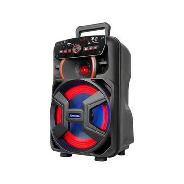 Imagem de Caixa De Som Amvox ACA221 Gigante II 220W Bluetooth Rádio FM Preta