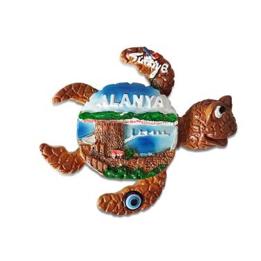 Imagem de Lembrança decorativa de resina de turquia Fridge Magnet 3D Alanya Turkey