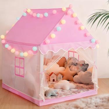 Imagem de Barraca infantil - rosa, interior e exterior