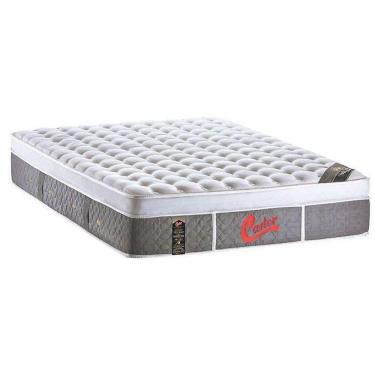 Imagem de Colchão Casal Molas Ensacadas Pocket Gold Star Light Stress Oxygen Plush Euro Pillow 138x188x34