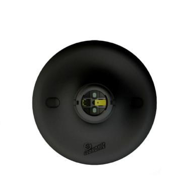 Imagem de Plafon Taschibra Economic Redondo E27 Bivolt Preto