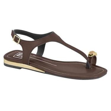 Imagem de Sandália Moleca Rasteira Detalhe no Dedo