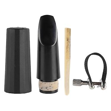 Imagem de Zhjvihx Kit de Boquilhas para Clarinete, Palheta de Clarinete Fáccil de Limpar Preta para Apravendação de