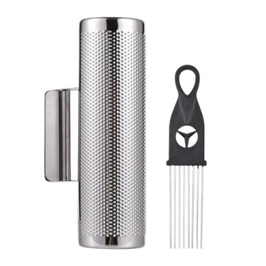 Imagem de Agitador Guiro de aço inoxidável de 30 cm, agitador profissional de percussão de metal com raspador, martelo de areia de acompanhamento de banda, ferramenta de instrumentos musicais Guiro para