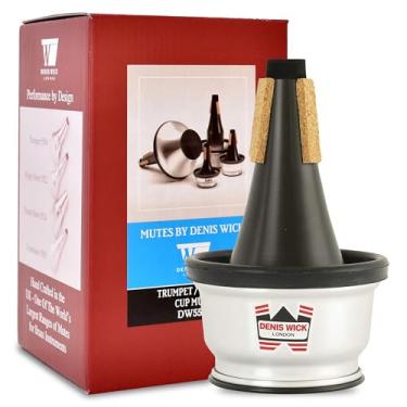 Imagem de Denis Wick Trompete ajustável ou mudo de corneta - Silenciador de desempenho para instrumento de latão - Adequado para trompete Bb e C e Cornet - 19 x 11,4 x 11,4 cm
