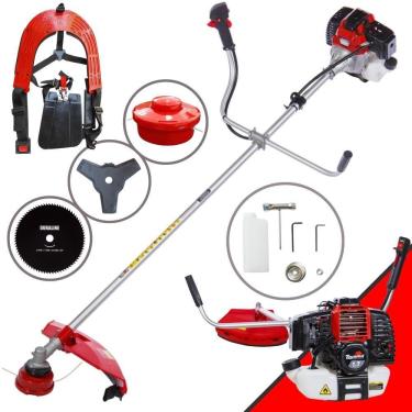 Imagem de Roçadeira à Gasolina Lateral Rt43-l Toyama 43cc 1,7hp 3 Em 1