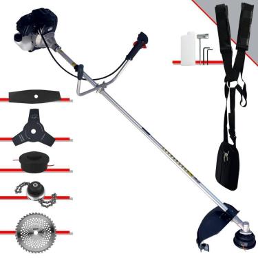 Imagem de Roçadeira Toyama Rt43lb25a 1,7hp Com Carretel + 4 Lâminas