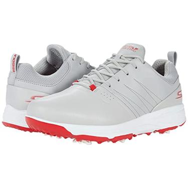 Imagem de Skechers Tênis de golfe masculino Go Torque Pro à prova d'água, Cinza/vermelho, 10