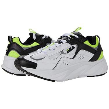 Imagem de Fila Calçados Femininos Trigate Plus, Branco/preto/amarelo seguro, 6.5