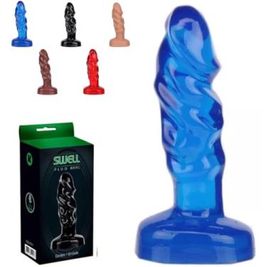 Imagem de Plug Anal Sem Vibro Exploração Íntima Brinquedo Erótico Estimulador Anal Conforto Anal [AZUL]